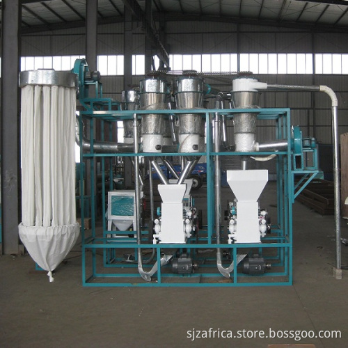 Hot Sale 10t/24h Wheat Flour Mill Machine for Africa